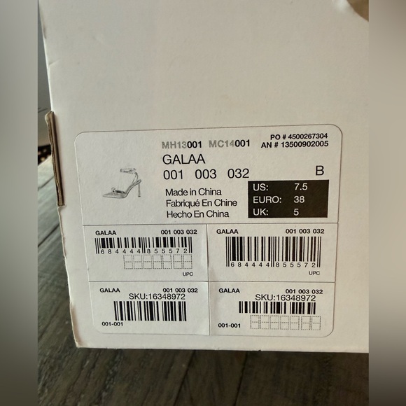 Call it Spring Galaa Rhinestone High Heels, size 7.5. - Picture 12 of 14